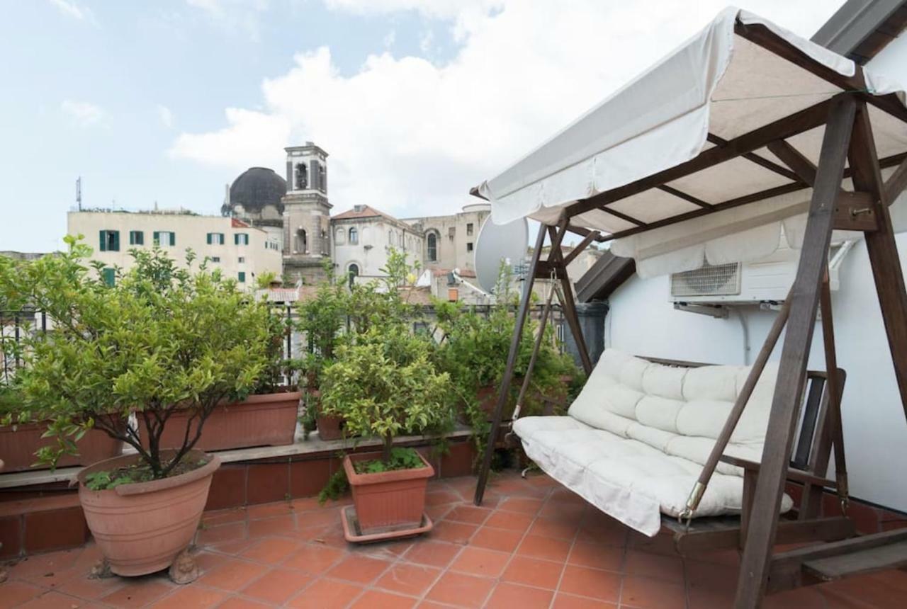 Ferienwohnung Duomo Terrace Neapel Exterior foto