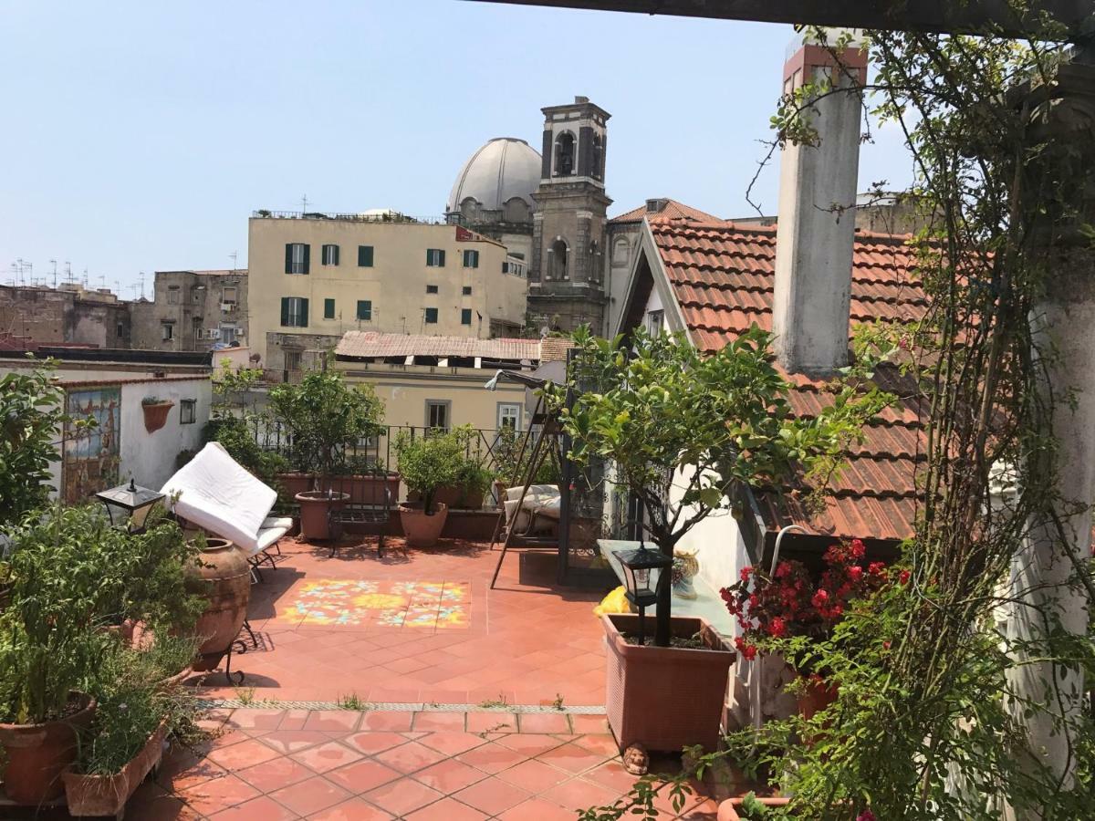 Ferienwohnung Duomo Terrace Neapel Exterior foto